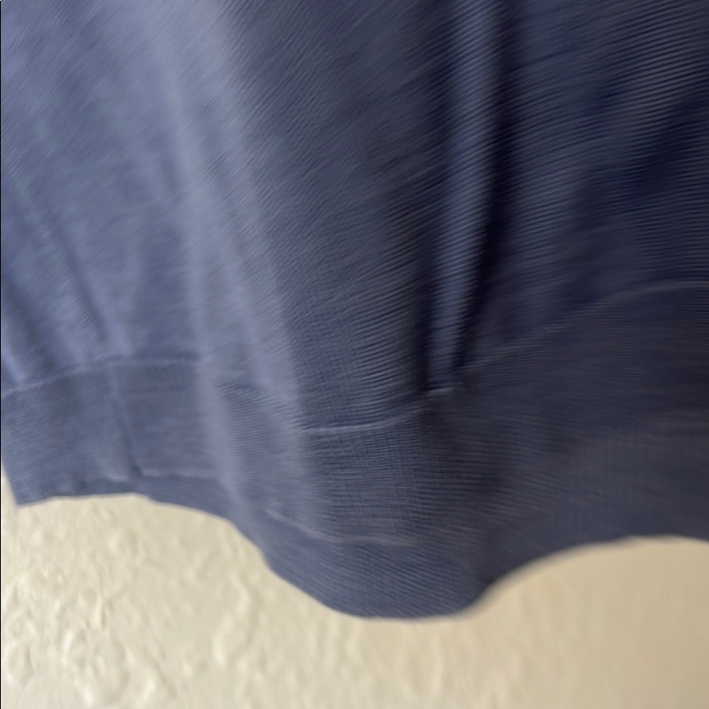 Consensus Light Blue Silk Knit Top - Picture 4 of 4